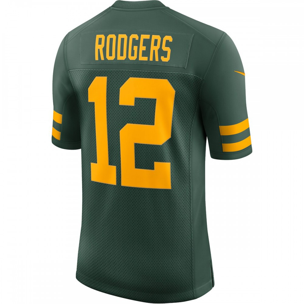 Aaron Rodgers Green Bay Packers Nike Alternate Vapor Limited Player Jersey - Green-Profan Arena